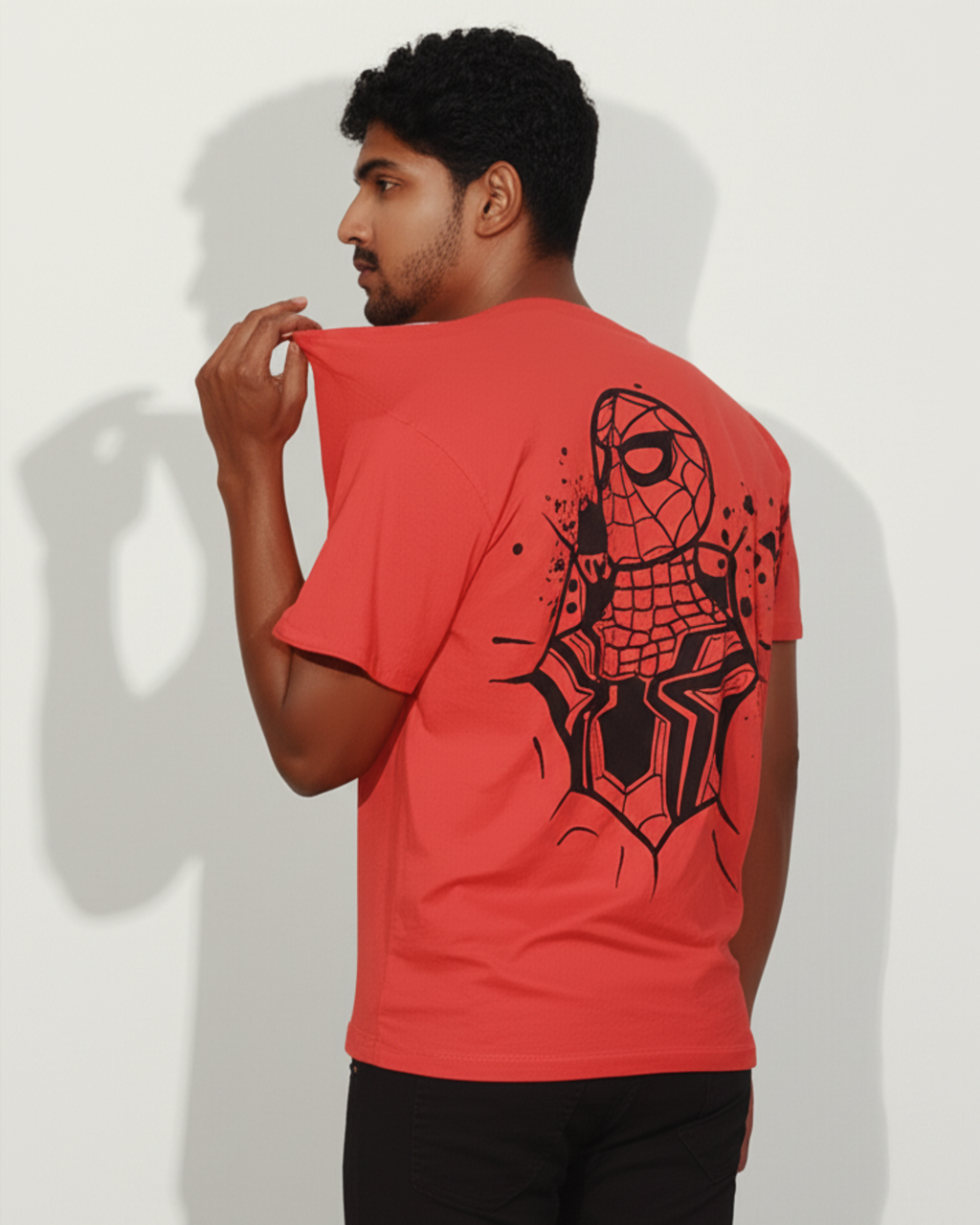 Spider-Man Graphic Red Short Sleeve T-Shirt - SNUG4SOUL