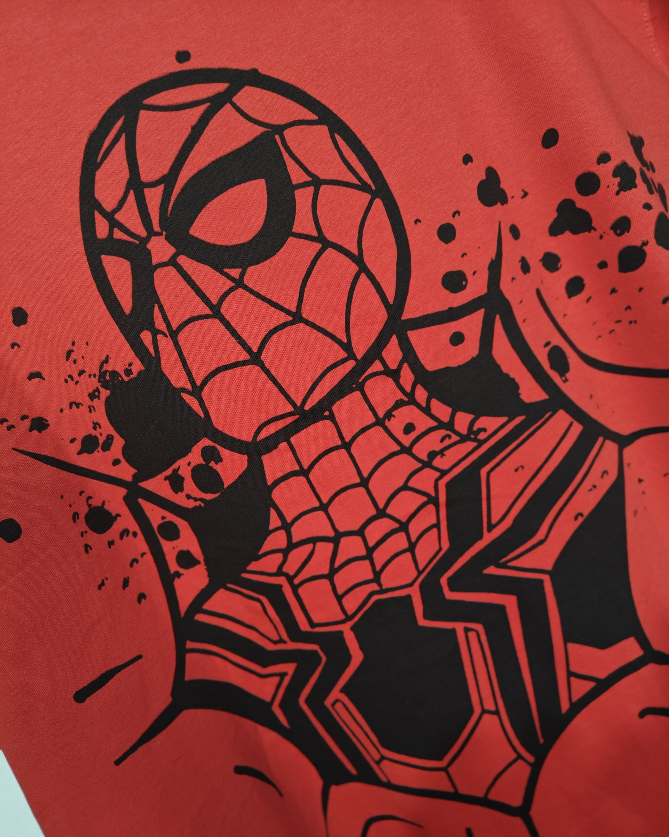 Spider-Man Graphic Red Short Sleeve T-Shirt - SNUG4SOUL
